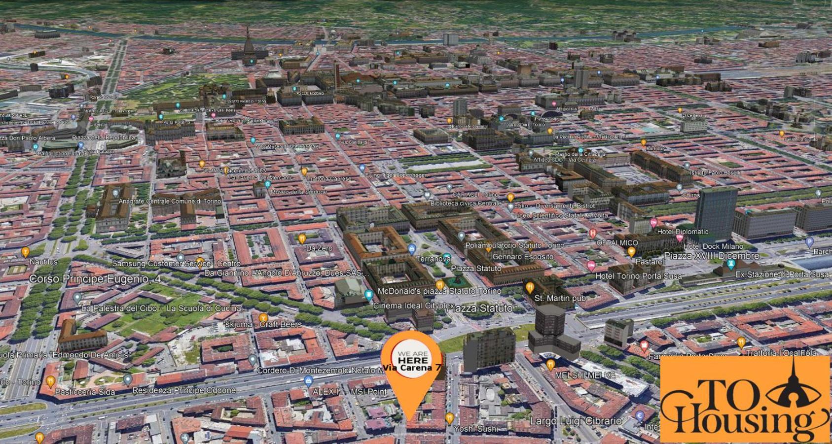 To-Housing3, Luce E Relax Al Centro Di Torino Apartment Екстериор снимка